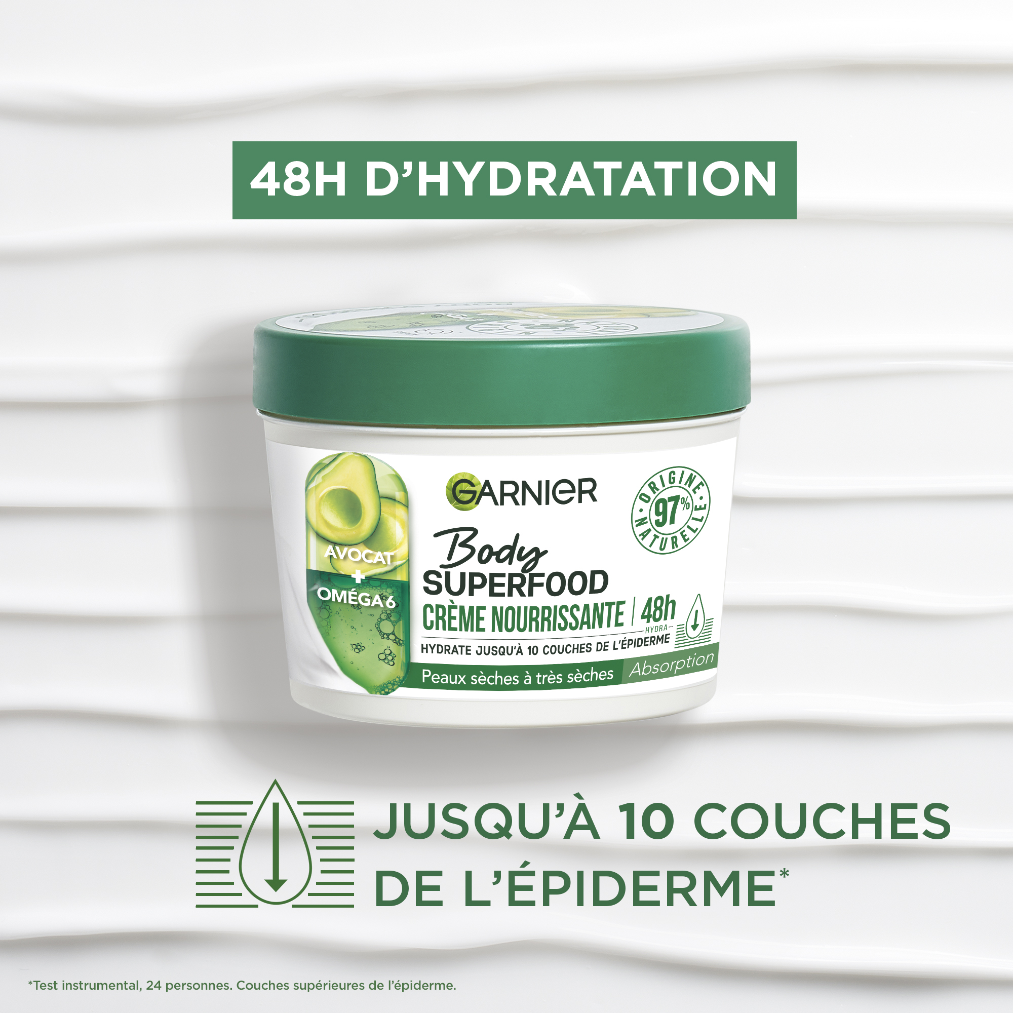 Garnier social skin body pack AVOCAT